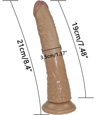 Buy WXZDQ D An--le Wearable Soft Silicone Grand for Men & Women - Adjustable Brown Belt 21 cm | International Shipping - Buy Online on GoSupps.com