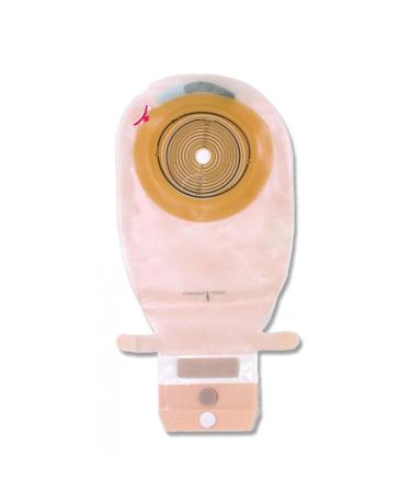 Colostomy Pouch Assura EasiClose One-Piece System 11-1/4 Inch Length 3/4 to 1-1/4 Inch Stoma Drainable Convex Trim To Fit - 10/BX (MFN # 14411)