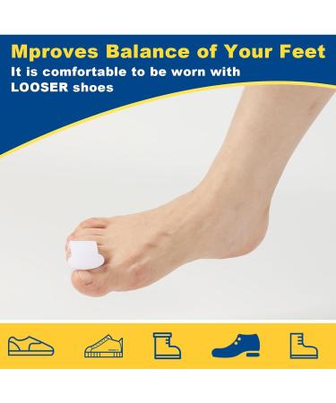 6-Piece Toe Separators Set for Foot Pain Relief and Plantar Fasciitis - Toe Spacers for Women & Men - Ideal for Overlapping Toes, Bunions, and Big Toe Alignment - Buy Online on GoSupps.com