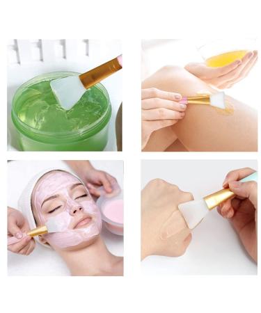 2-Pack Silicone Face Mask Brushes - Hairless Applicators for DIY Eye Mask & Skincare - Beauty Tools - Buy Online on GoSupps.com