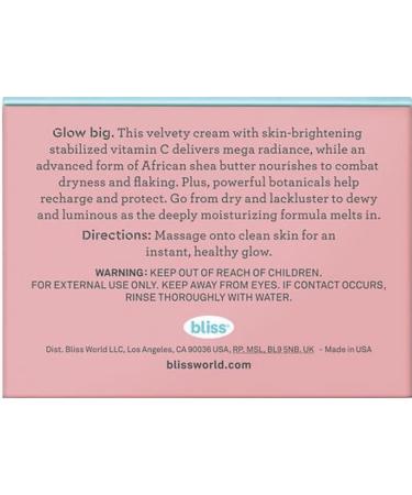 Bliss Ex-Glow-Sion Face Moisturizer 1.7oz - Pack of 1 | Hydrating Facial Cream - Buy Online on GoSupps.com