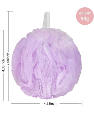 JOXIHACH 6pcs Exfoliating Bath Loofah Sponges | Body Scrubber Set - 6 Flower Colors | 50g/Piece - Buy Online on GoSupps.com