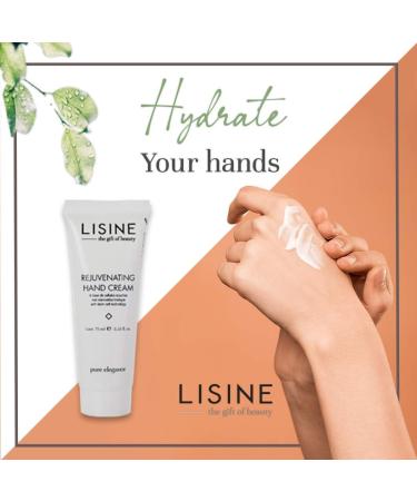 Rejuvenating Hand Cream 75 ml - Based on Apple Stem Cells - Nourishes and Regenerates the Skin of the Hands - Soft and Perfectly Hydrated Skin - LISINE - Buy Online on GoSupps.com
