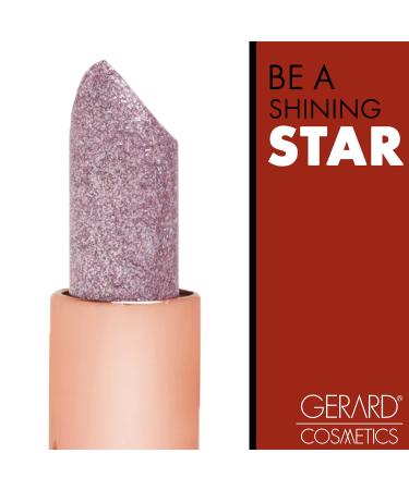 Gerard Cosmetics Glitter Lipstick - Metallic Finish, Long-Lasting Formula - 0.14 oz - Buy Online on GoSupps.com