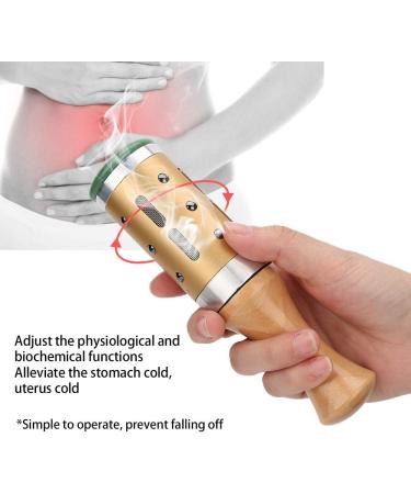Agate Multifunctional Moxibustion Stick - Handheld Face Roller & Home Massage Tool for Instant Relief - Buy Online on GoSupps.com
