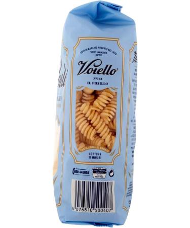  Italian Gourmet E.R. Voiello Pack of 20 fusilli pasta 100% Italian N141 500g + Italian Gourmet Polpa 400g - Buy Online on GoSupps.com