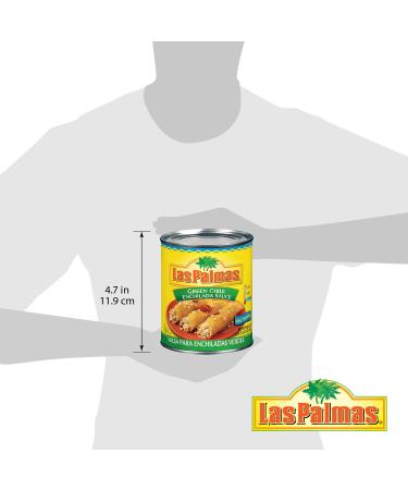 Las Palmas Mild Green Chile Enchilada Sauce 28oz - Pack of 12 - Buy Online on GoSupps.com