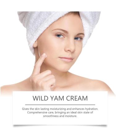 Wild yam cream for hormonal balance moisturizing body creams with vitamin E aloe vera lavender and coconut oil face and body lotion for dry skin1pc - Buy Online on GoSupps.com