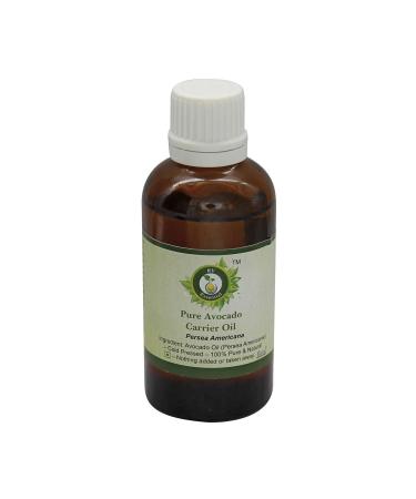 R V Essential R V Essential Pure Avocado Oil 50 ml (1.69 oz) - Persea Americana (100% Pure and Natural Cold Pressed) Pure Avocado Carrier Oil