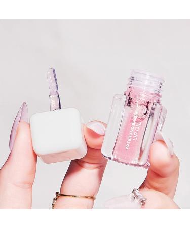 WGUST Hydrating Lip Glow Oil - Nourishing Fruit Extract Plumping Lip Gloss for Lip Care - Long Lasting & Non-Sticky Formula - A01# 0.10 Fl Oz - Buy Online on GoSupps.com