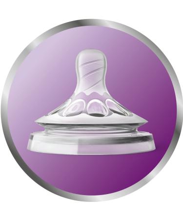 Philips Avent Baby Bottle for Newborns - Transparent Pink (Model SCD301/03) | Buy Online Worldwide - Buy Online on GoSupps.com