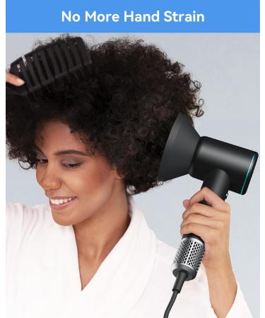 Shop High-Speed Negative Ionic Hair Dryer | 110 000 RPM Brushless Motor | Fast Drying Low Noise & Travel-Friendly - Buy Online on GoSupps.com