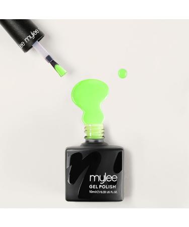 Mylee Gel Nail Polish 10ml Lime Cordial - Long Lasting UV/LED Soak-Off Manicure Pedicure for Salon & Home Use - MG0312 - Buy Online on GoSupps.com