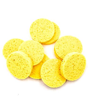 Shop Yellow Facial Sponge - Compressed Makeup Puff & Cleansing Tool for Radiant Skin | International Shipping Available - Buy Online on GoSupps.com