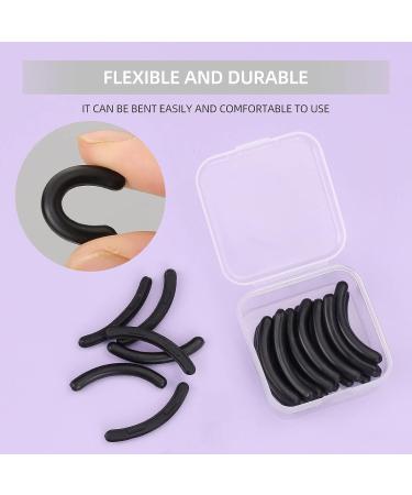 Zowor Eyelash Curler Refills Pads - 30 Silicone Replacement Pads with Storage Box (Black) - Buy Online on GoSupps.com