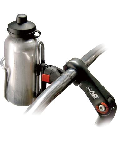 KLICKfix Unisex Bicycle Bag Bottleklick with Adapter - Black | One Size | International Shipping Available - Buy Online on GoSupps.com