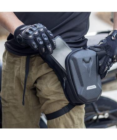 Gutriff Thigh & Leg Bag for Men & Women - Perfect for Running Cycling Motorcycle Sports & Work - Black - Buy Online on GoSupps.com