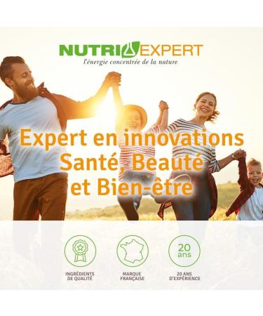 NUTRIEXPERT - Marine Magnesium B6+ - Food Supplement with Magnesium + Vitamin B6 + Lemon Balm - Promotes Nervous System Balance and Well-Being - Reduces Fatigue - Pack of 3 Products - Buy Online on GoSupps.com