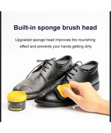 AQWAL Leather Repair Cream Liquid Shoe Polish Cream Shoe Polish Shoe Care Shoe Cream With Sponge Applicator Protects Leather From Scuffs And Scratches Best For All Kind Of Leather Surfaces Mix - Buy Online on GoSupps.com