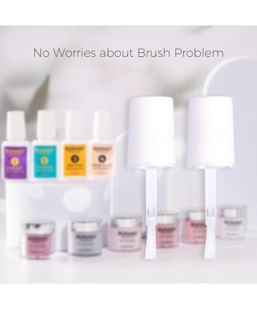 Burano Dip Powder Nail Kit Starter - 6-Color Glitter Pink Nude Set with Base & Top Coat | Perfect for Beginners | All-In-One Summer Nail Art - Buy Online on GoSupps.com
