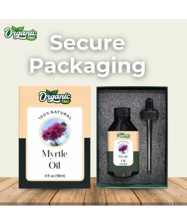 Myrtle Oil | Pure Natural Essential Oil for Aromatherapy Diffusers Skincare & Hair Care - 118ml/3.99fl oz - Buy Online on GoSupps.com