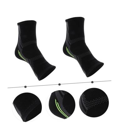Toddmomy Ankle Protection Sleeve | Best Ankle Support & Stabilizer for Injury Relief | Lightweight Nylon Ankle Brace for Sprains | Fitness Gear in Black - Buy Online on GoSupps.com