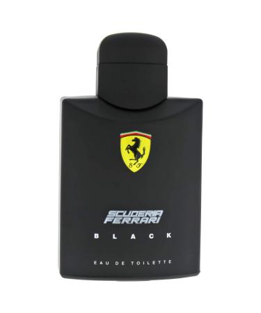 Ferrari Black Eau de Toilette Spray for Men 4.2 Ounce Cedar Cinnamon Citrus Vanilla 4.2 Fl Oz (Pack of 1) - Buy Online on GoSupps.com