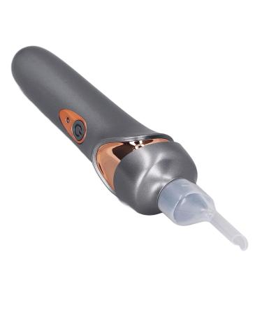 Portable Rechargeable Electric Ear Wax Cleaner - Low Noise Soft Tip Vacuum - LED Ear Wax Remover for Home Use in Black - Buy Online on GoSupps.com