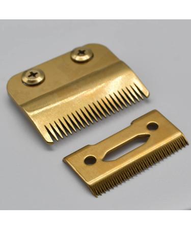 Professional Adjustable Hair Clipper Replacement Blades Set #2161 Compatible with Wahl 5 Star Series Senior Cordless Magic Hair Clippers 8148 (Gold) - Buy Online on GoSupps.com