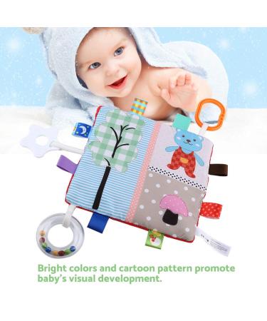 Taggies Soft Touch Baby Comfort Blanket - Bear Mushroom Design | Perfect Baby Gift and Teething Toy for Newborns and Toddlers - Buy Online on GoSupps.com