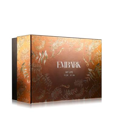 EMBARK My Life Premium Gift Set of 5 | Diwali Gift for Men | My Life Men Perfume + Shower gel + Facewash + Deodorant + Pouch | Luxury Gifting Kit for Men - Buy Online on GoSupps.com