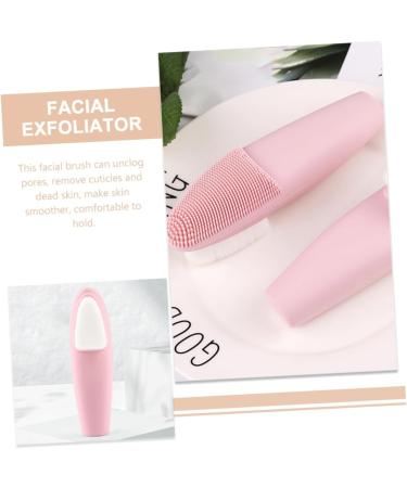 Ipetboom Facial Brush Face Cleansing Brush Facial Exfoliator Face Wash Brush Soft Bristle Cleaning Brush Face Cleaner Brush Miss Man-made Fiber Plastic Scrub Double Sided - Buy Online on GoSupps.com