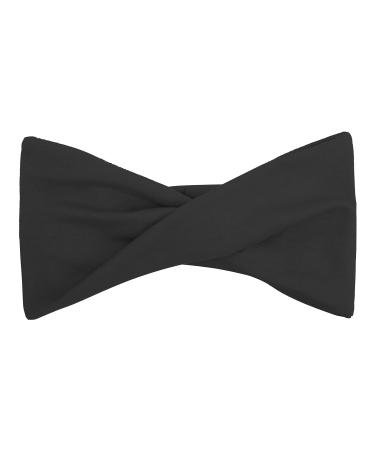 Huachi Women Non Slip Wide Bow Headbands 6 Pack - Stylish Turban Headwraps for Yoga & Beauty - Solid Color Hair Accessories - Buy Online on GoSupps.com