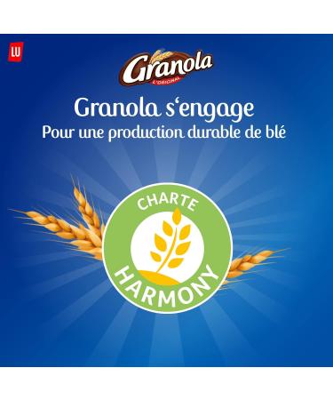Granola Extra Cookie Caramelized Almonds with Large Chocolate Shards - 4 x Bags of 8 Cookies (184 g) - Buy Online on GoSupps.com