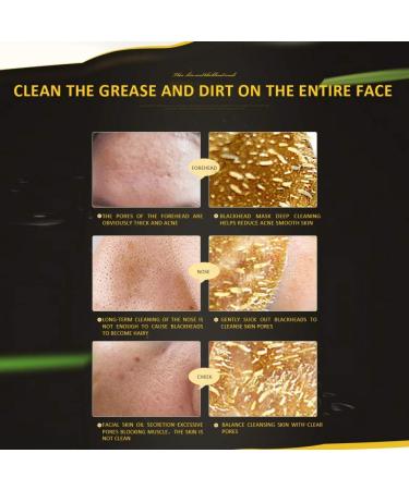 24K Gold Collagen Peel Off Mask - Anti-Wrinkle Blackhead Remover & Moisturizing Facial Treatment | 60g - Buy Online on GoSupps.com