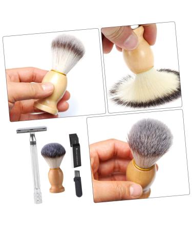 Ipetboom Manual Shaver Set - Grooming Tool Kit for Men | Old Style Shaving Brush & Beard Razor Combination - Buy Online on GoSupps.com