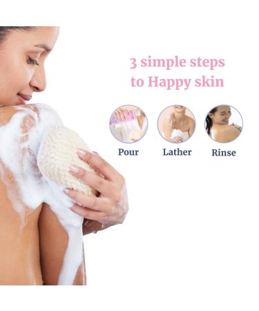 Body Wash with Aloe Vera - Hydrating & Moisturising Shower Gel for Men & Women | Vegan & Paraben Free | Long Lasting Fragrance | 250ml Rose & Peony - Buy Online on GoSupps.com