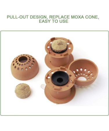 Buy Moxibustion Box: Chinese Moxa Sticks & Mini Heating Therapy Set for Fatigue Relief - Buy Online on GoSupps.com