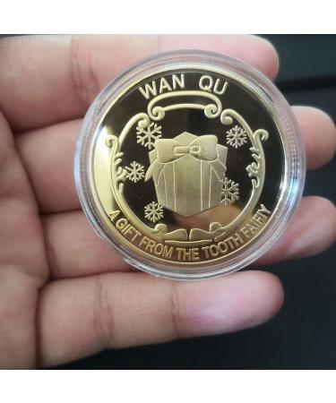 Liupmeg Tooth Fairy Coins - 20 Unique Goldtaler Gifts for Kids | Perfect for Lost Teeth Souvenirs & Tooth Fairy Tradition - Buy Online on GoSupps.com