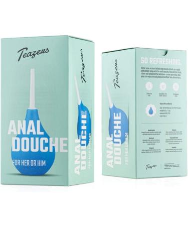 Teazers Intimate Shower Enema Syringe - 150ml Anal Cleaning For Him & Her | Shop Internationally - Buy Online on GoSupps.com