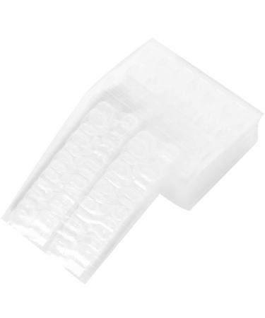 50 Sheet Waterproof Double Sided Fake Nail Adhesive Tabs Transparent Gel Nail Tape Self Adhesive Perfect for Professional and Family Use with 12 Different Sizes
