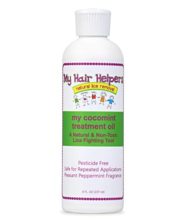 CocoMint Coconut Oil and Peppermint Lice Treatment for Kids 8 fl ounces Treats 1-2 People