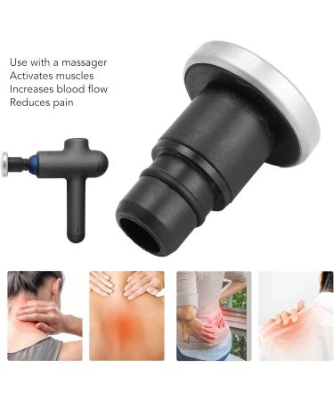 18mm Stainless Steel Replacement Head for Massage Device - Portable Interchangeable Flat Attachment - Buy Online on GoSupps.com