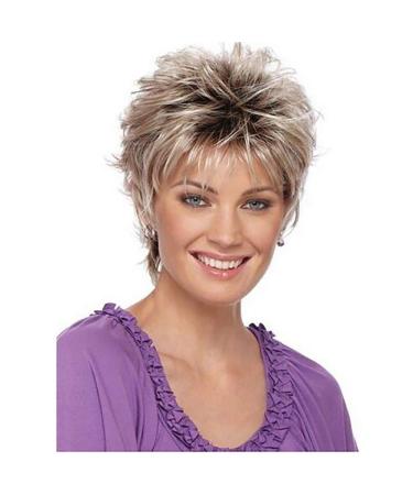 Shop Brazilian Rose Hair Full Wig - Naturally Looking Blonde Wigs for Women | Short Curly Real Hair Styles - Buy Online on GoSupps.com