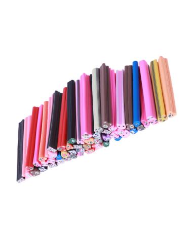 Mipcase 50pcs Nail Art Sticks Self Made Scrapbook Book Material Cane Applicator Brush Customizable Scalp Massager Comb Horn Scrapbooking Spray Talcum Scatchbook 3d Cell Phone Accessories medium As Shown