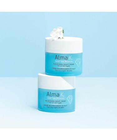 Alma K Nourishing Night Cream - Face Cream for All Skin Types - Facial Moisturizer with Dead Sea Minerals - Face Moisturizer for Women - 1.7 oz - Buy Online on GoSupps.com