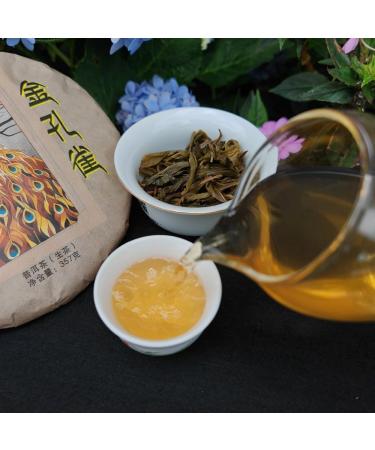 Th Traditionnel Chinois Pu'er Th Cru "Jin KongQue" 357g Yiwu G teau Au Th Cru G teau Du Yunnan Th  - Buy Online on GoSupps.com