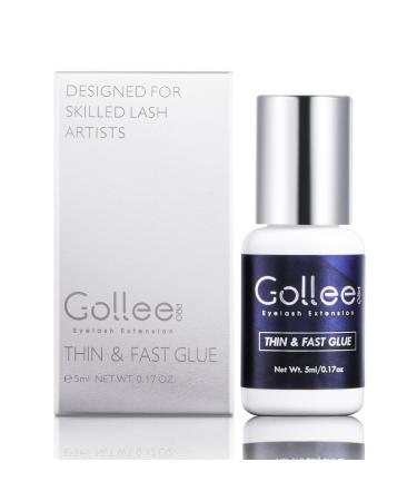 Eyelash Extension Glue High Flexibility Eyelash Glue 1 Sec Drying time/Retention -6-8 Weeks/(0.17fl.oz / 5ml) Max Bond Thin Lash Glue for Eyelash Extension/Professional Use Only Lash Adhesive - Buy Online on GoSupps.com