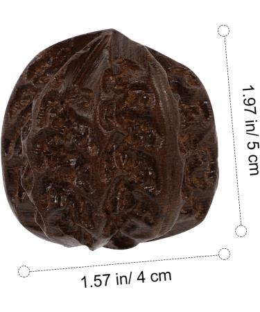 Tovinanna 12 Stk Health Ball - Acupuncture Massage Balls for Hand Therapy Wooden Baoding Balls Vietnamese Agar Wood Ideal for Relaxation & Stress Relief - Buy Online on GoSupps.com