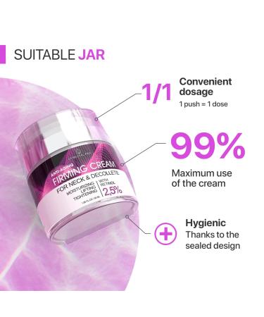 REMEDIAL PAX Neck Firming Cream | Anti-Aging Moisturizer with Retinol Collagen & Hyaluronic Acid for Men & Women - 1.85 Fl Oz - Buy Online on GoSupps.com